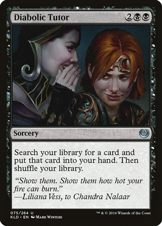 Diabolic Tutor - carta Magic The Gathering