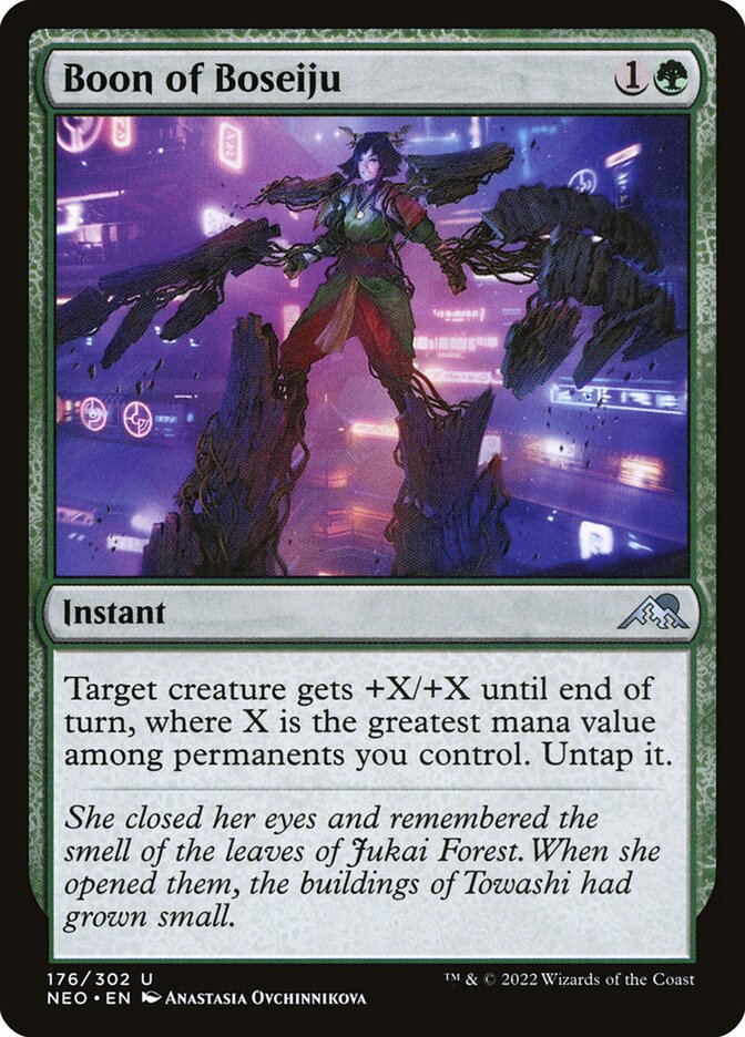 Boon of Boseiju - carta Magic The Gathering