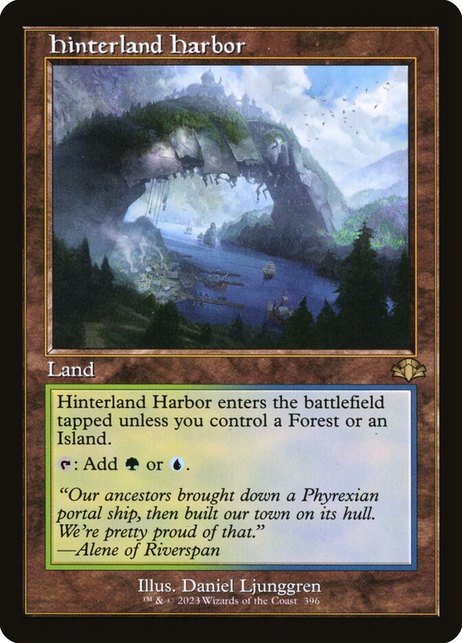 Hinterland Harbor - carta Magic The Gathering