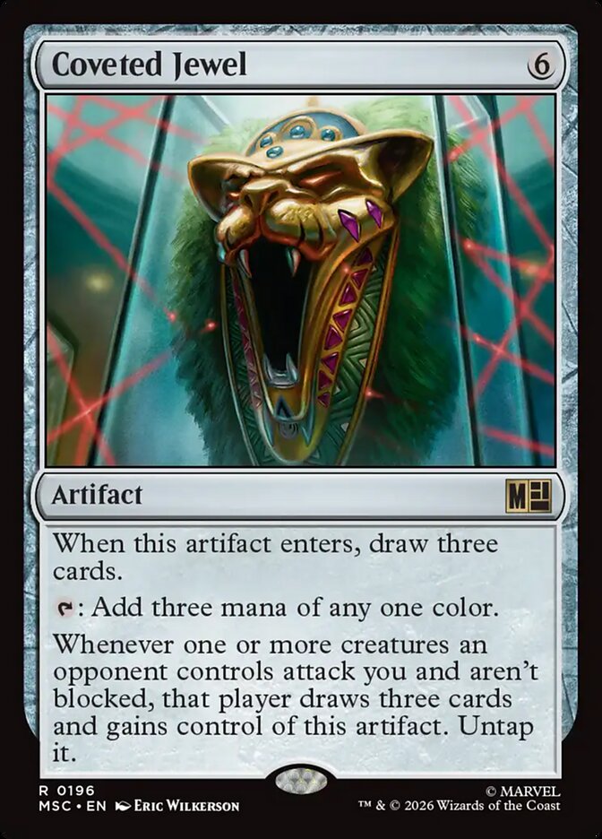 Coveted Jewel - carta Magic The Gathering
