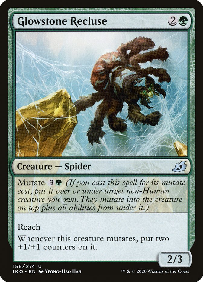 Glowstone Recluse - carta Magic The Gathering