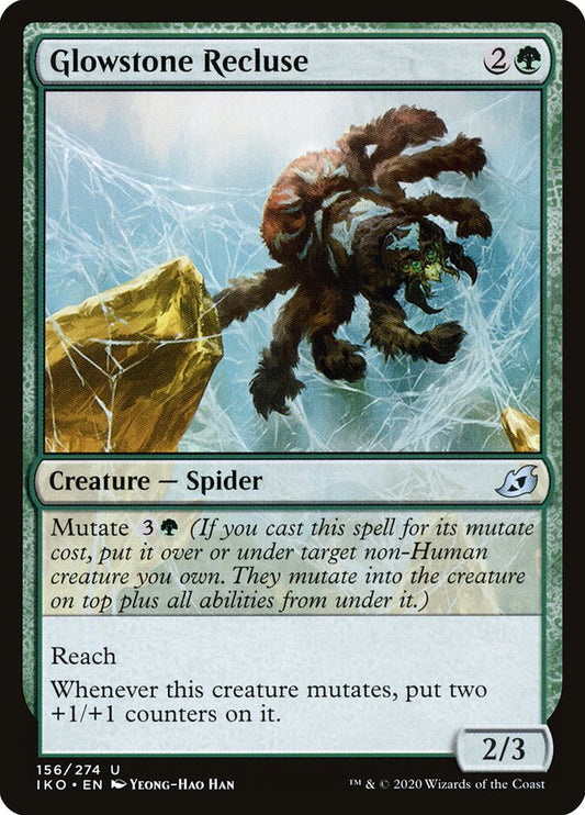 Glowstone Recluse - carta Magic The Gathering