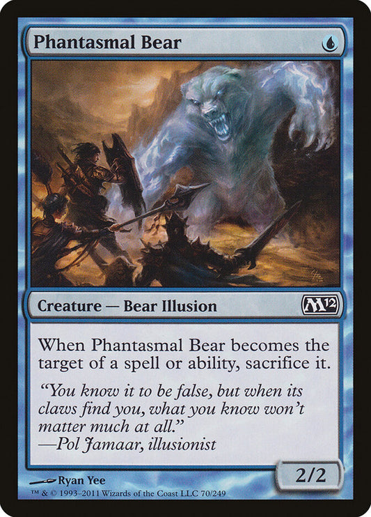 Phantasmal Bear - carta Magic The Gathering