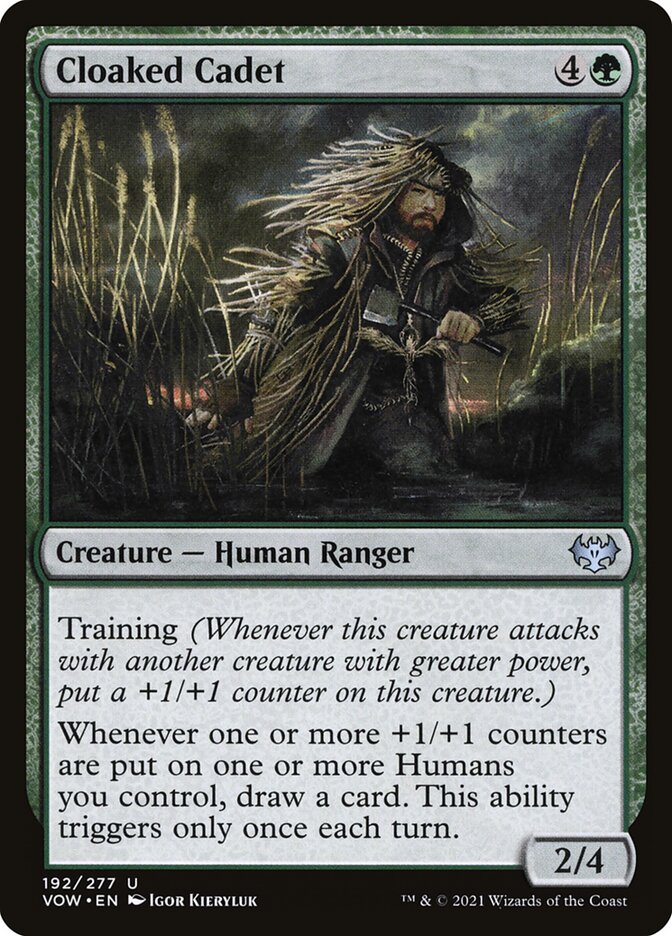 Cloaked Cadet - carta Magic The Gathering