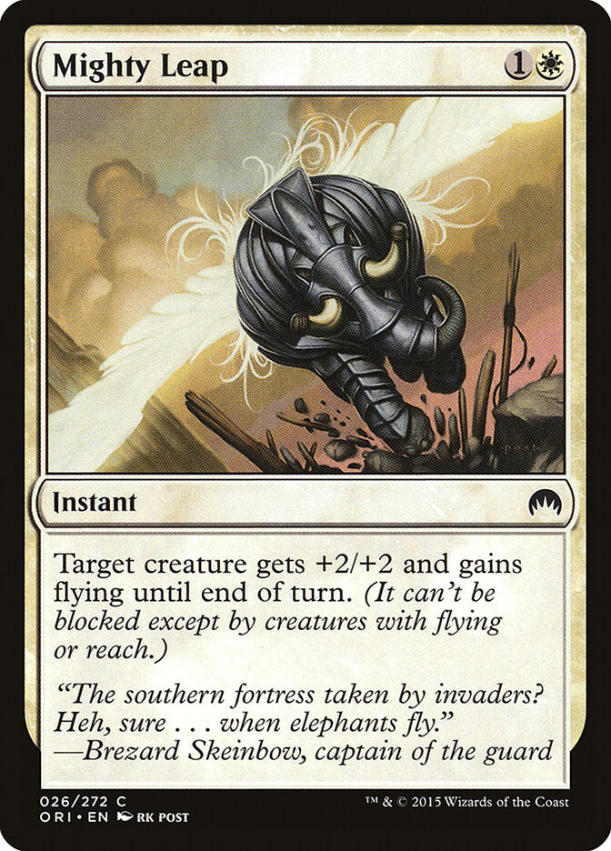 Mighty Leap - carta Magic The Gathering