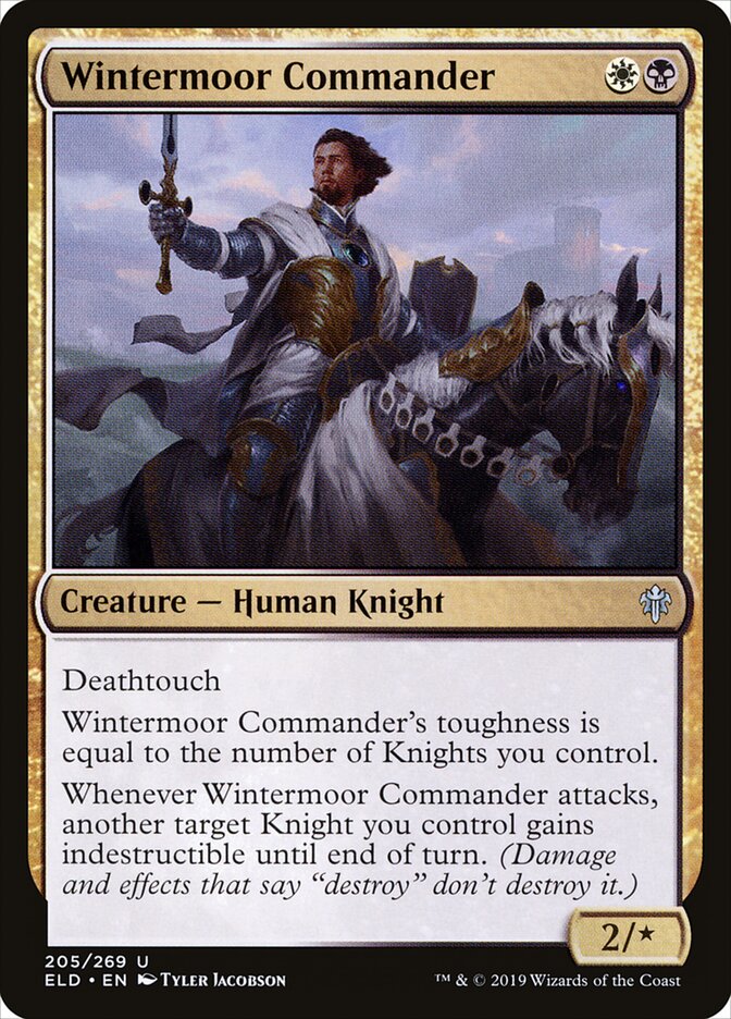Wintermoor Commander - carta Magic The Gathering