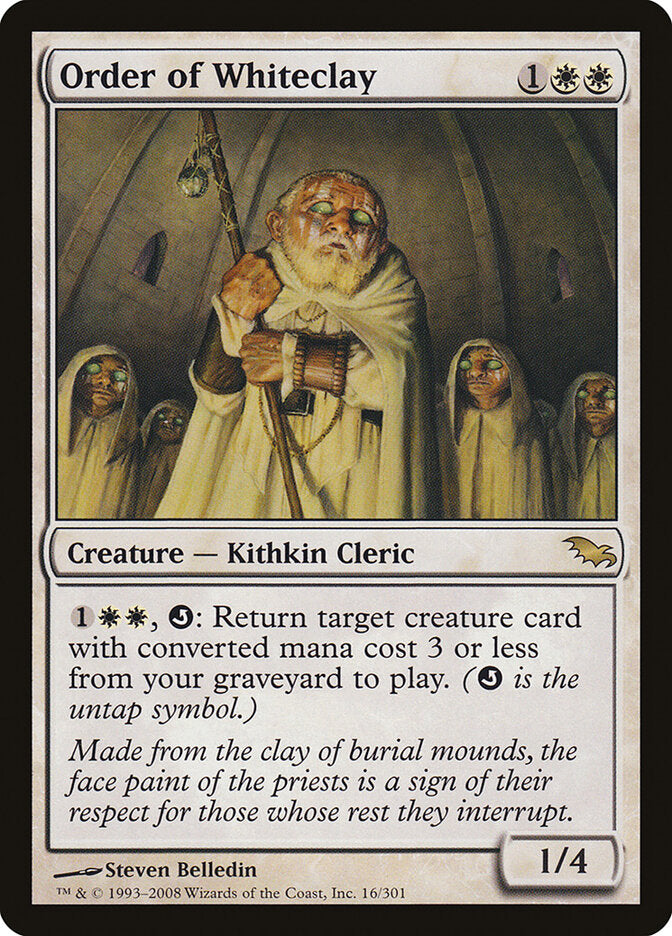 Order of Whiteclay - carta Magic The Gathering