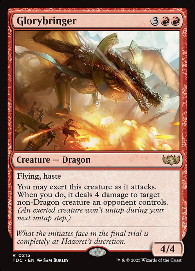 Glorybringer - TDC-215-NF-STD
