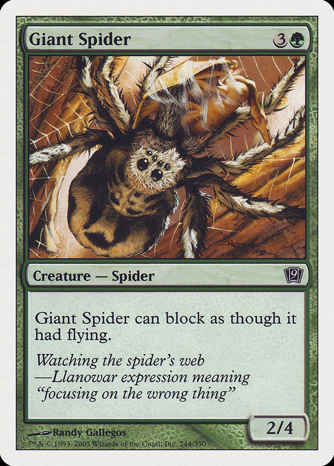 Giant Spider - carta Magic The Gathering