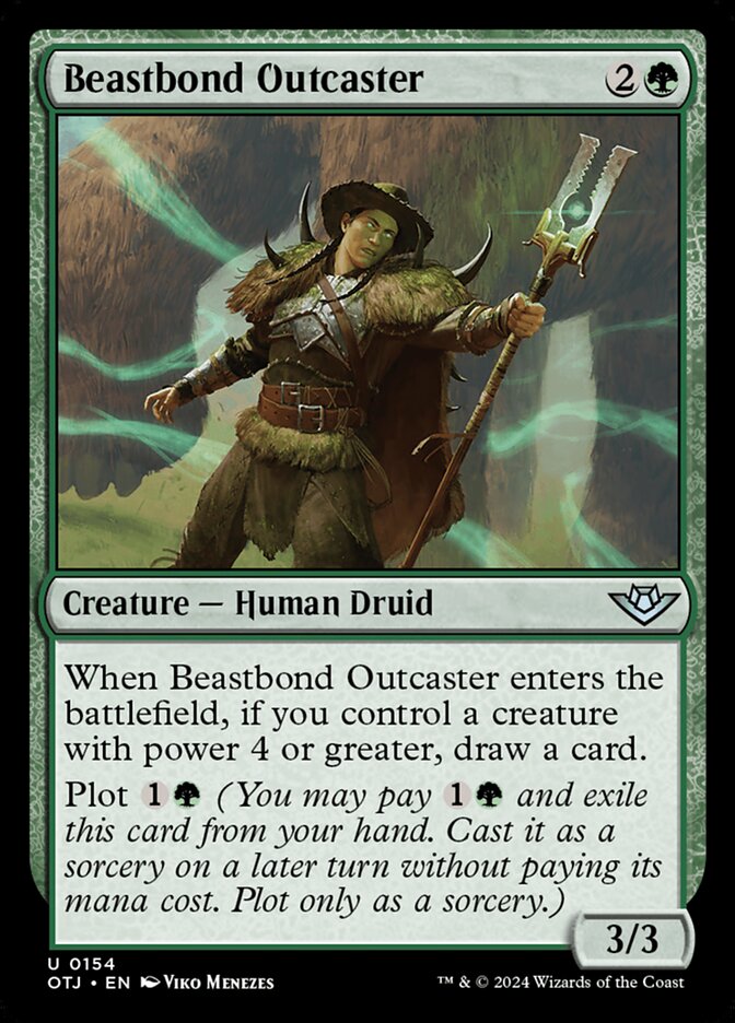 Beastbond Outcaster - carta Magic The Gathering