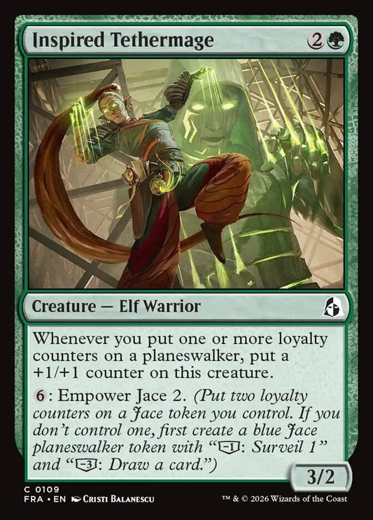 Inspired Tethermage - carta Magic The Gathering