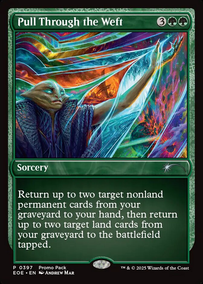 Pull Through the Weft - carta Magic The Gathering