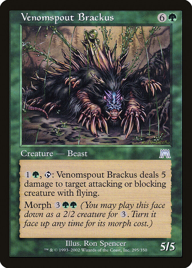 Venomspout Brackus - carta Magic The Gathering