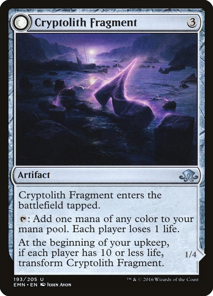Cryptolith Fragment - carta Magic The Gathering