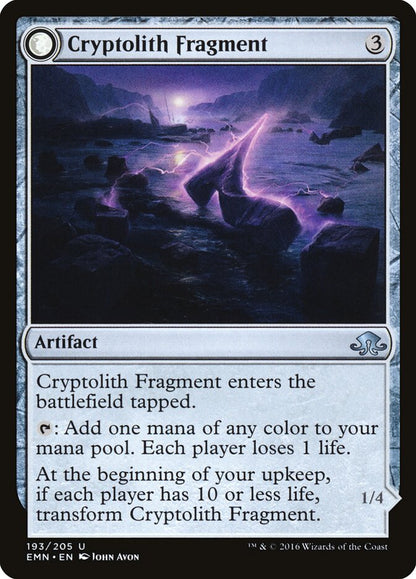 Cryptolith Fragment - carta Magic The Gathering