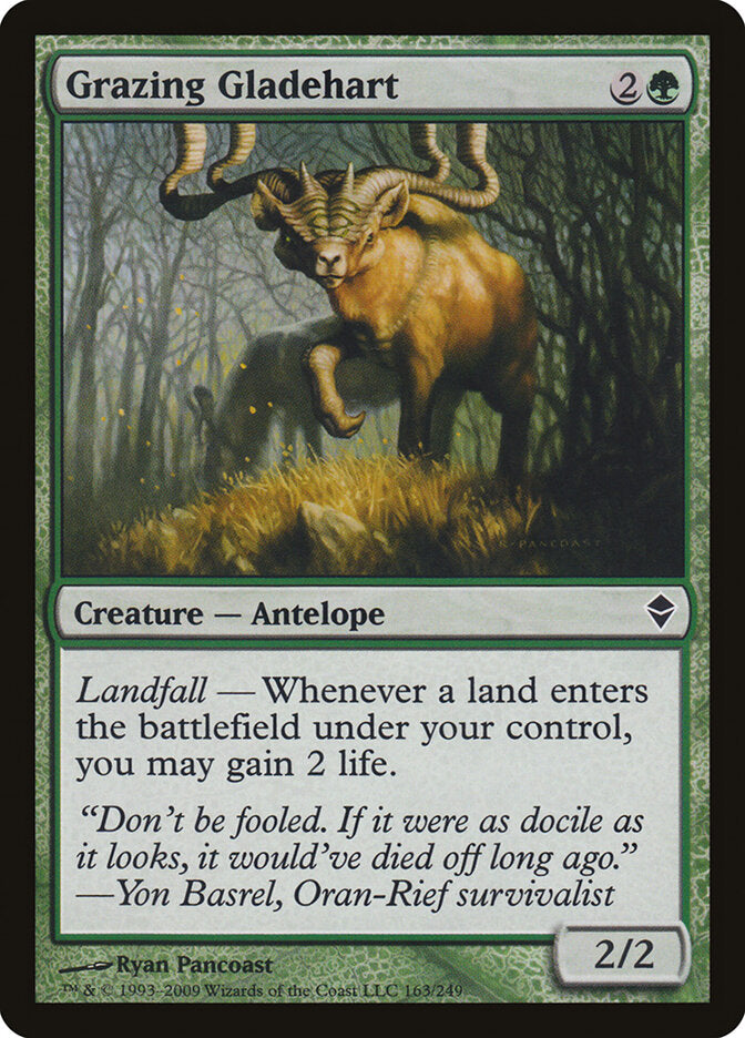 Grazing Gladehart - carta Magic The Gathering