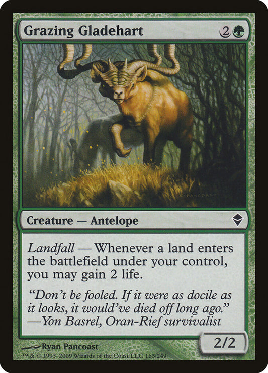 Grazing Gladehart - carta Magic The Gathering