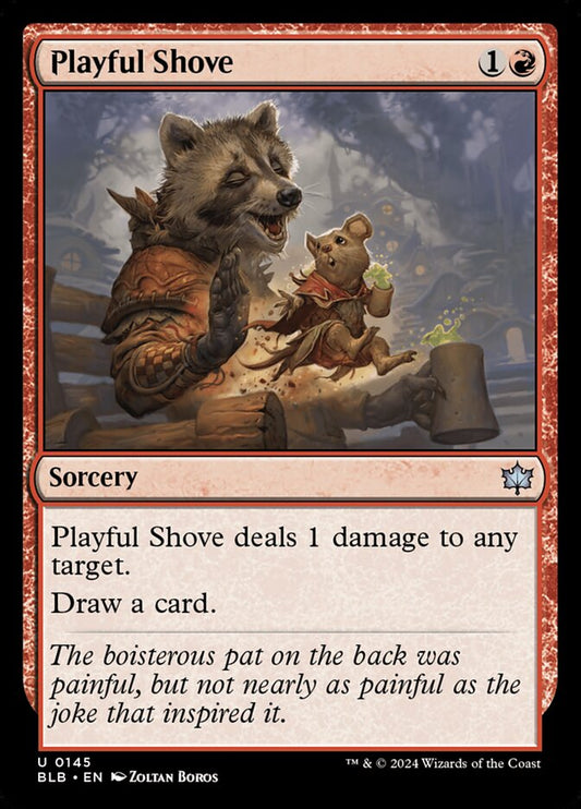 Playful Shove - carta Magic The Gathering