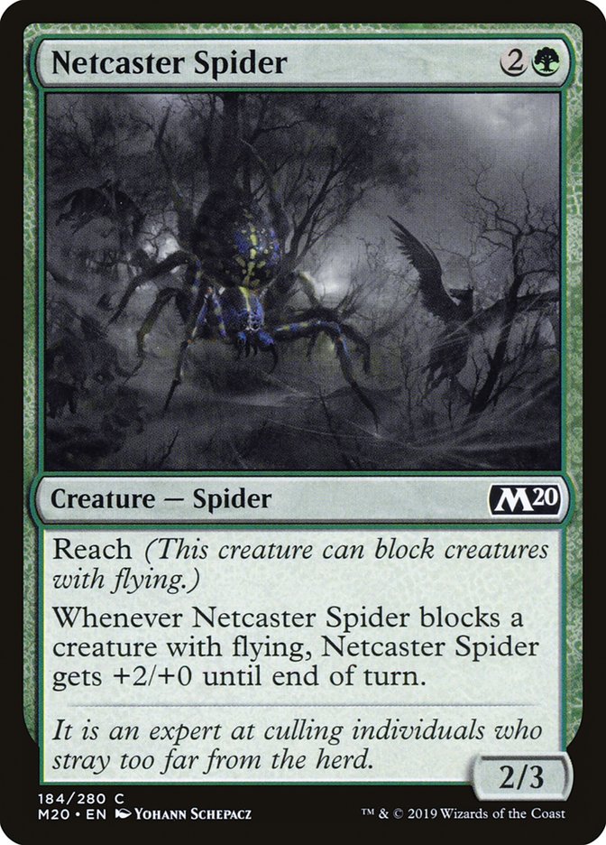 Netcaster Spider - carta Magic The Gathering
