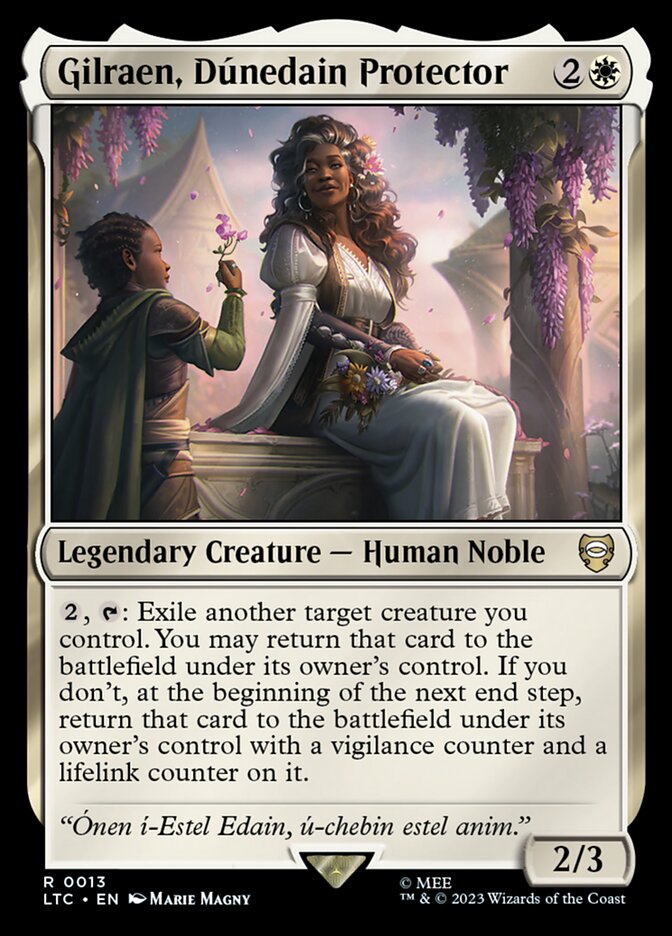 Gilraen, Dúnedain Protector - carta Magic The Gathering
