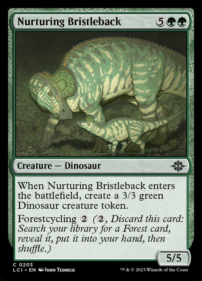 Nurturing Bristleback - LCI-203-NF-STD