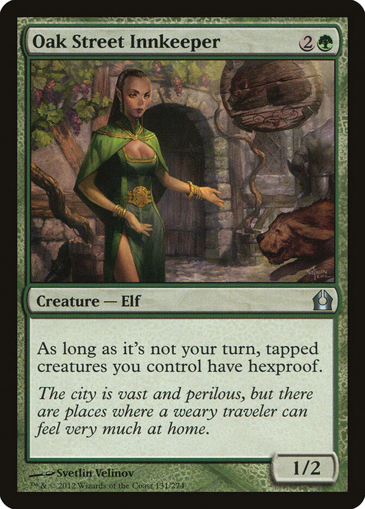 Oak Street Innkeeper - carta Magic The Gathering