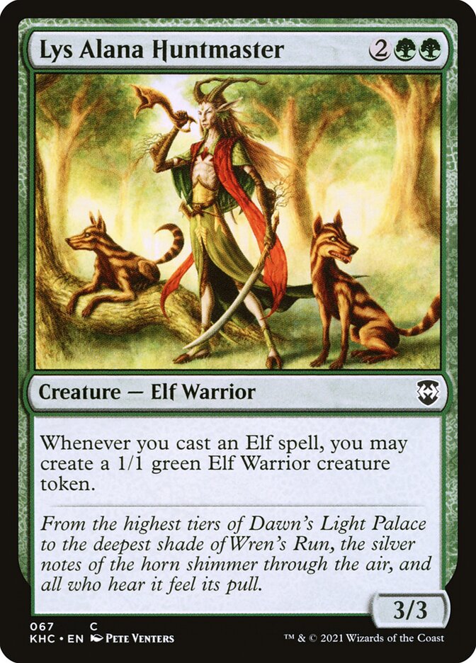 Lys Alana Huntmaster - carta Magic The Gathering