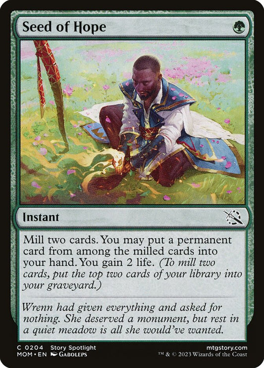 Seed of Hope - carta Magic The Gathering