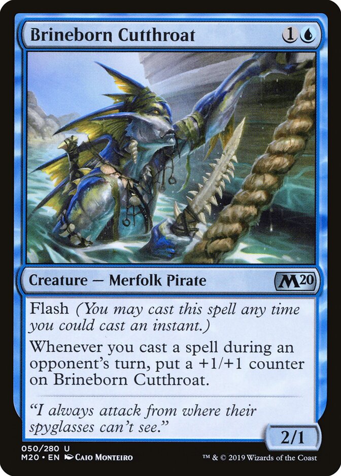 Brineborn Cutthroat - carta Magic The Gathering