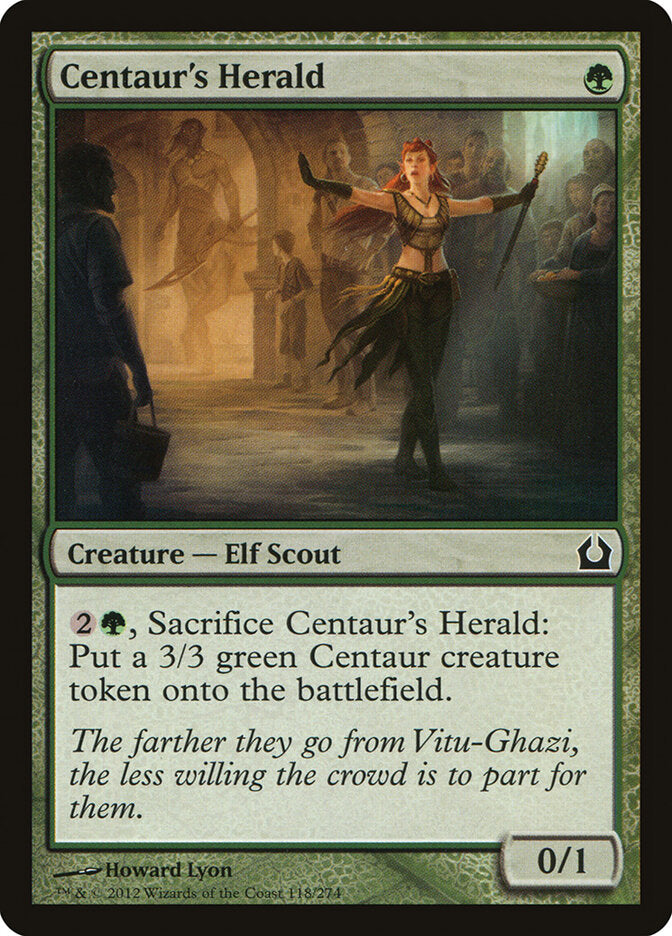Centaur's Herald - carta Magic The Gathering
