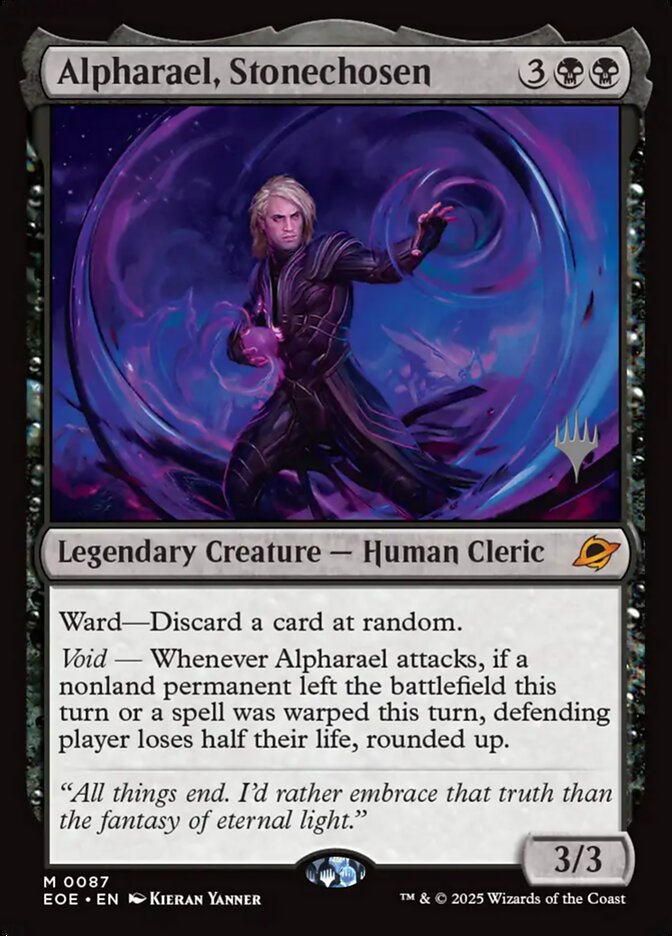 Alpharael, Stonechosen - carta Magic The Gathering