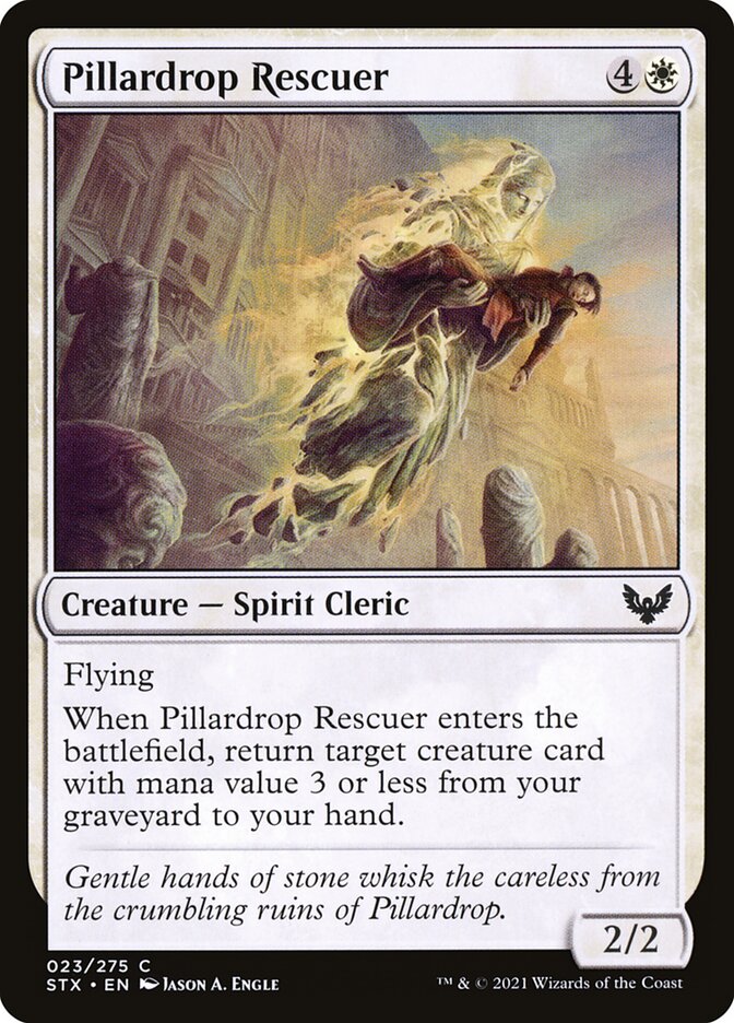 Pillardrop Rescuer - carta Magic The Gathering