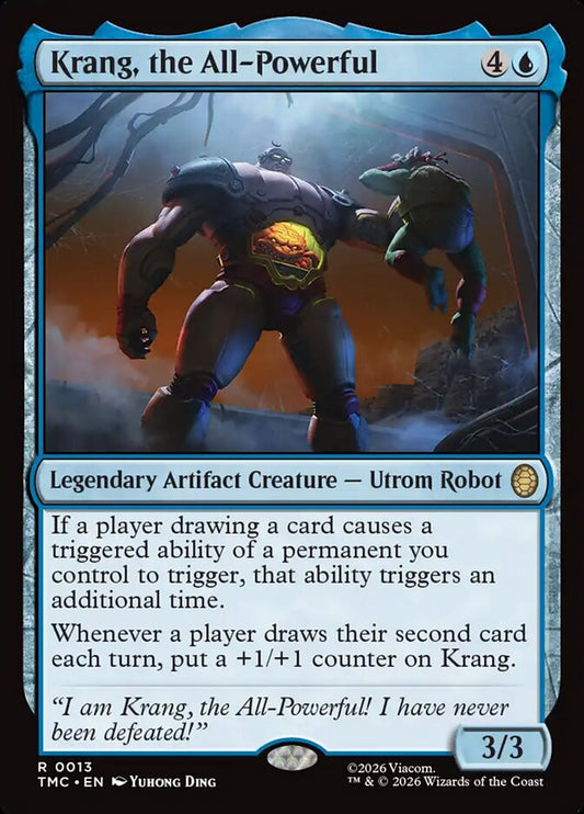 Krang, the All-Powerful - TMC-013-NF-LDG-SUR-UNI