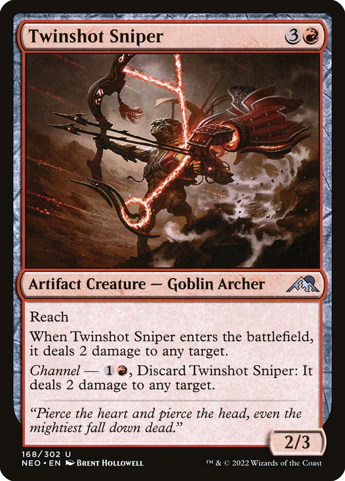 Twinshot Sniper - carta Magic The Gathering