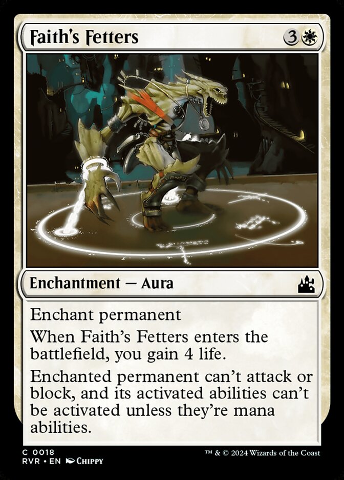 Faith's Fetters - RVR-018-NF-STD