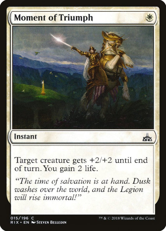 Moment of Triumph - RIX-015-NF-STD