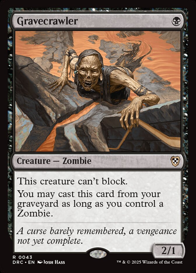 Gravecrawler - carta Magic The Gathering