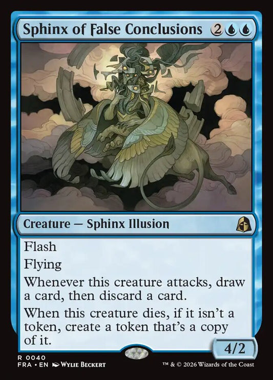 Sphinx of False Conclusions - carta Magic The Gathering