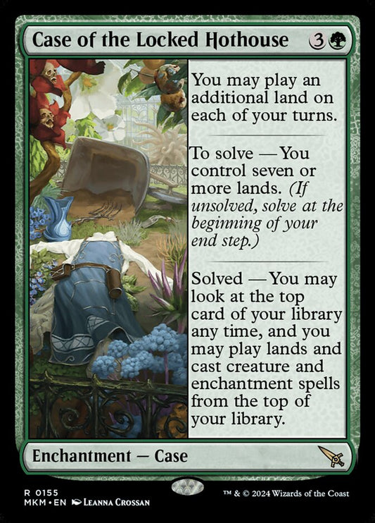 Case of the Locked Hothouse - carta Magic The Gathering