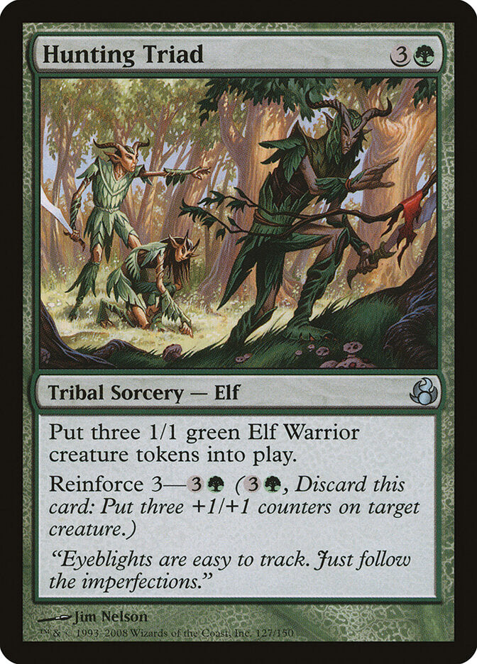 Hunting Triad - carta Magic The Gathering