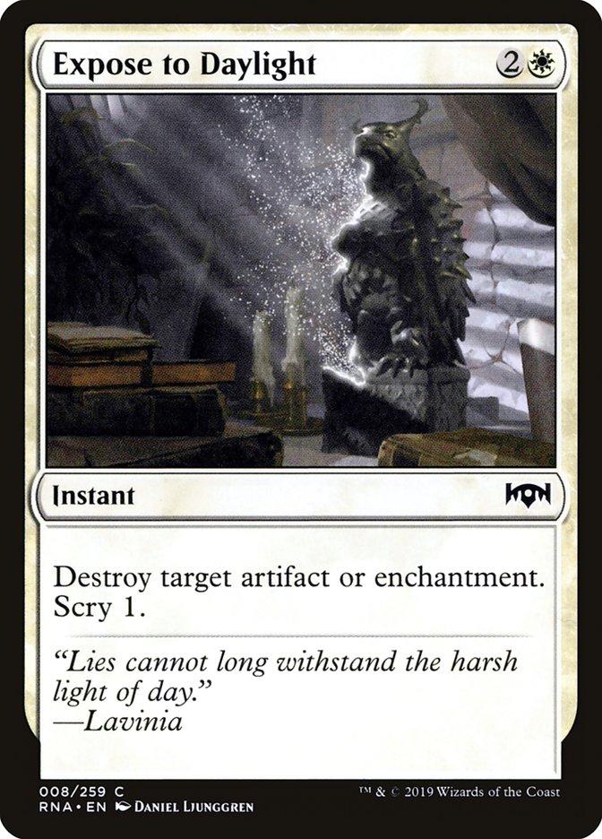Expose to Daylight - RNA-008-NF-STD