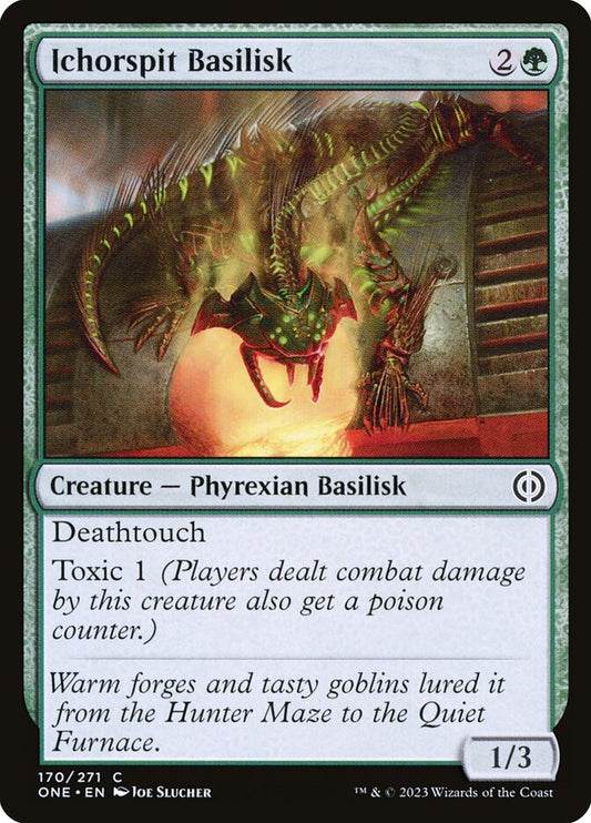 Ichorspit Basilisk - carta Magic The Gathering