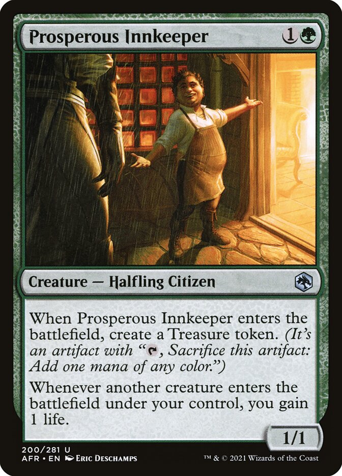 Prosperous Innkeeper - carta Magic The Gathering