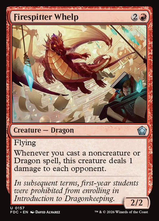 Firespitter Whelp - carta Magic The Gathering