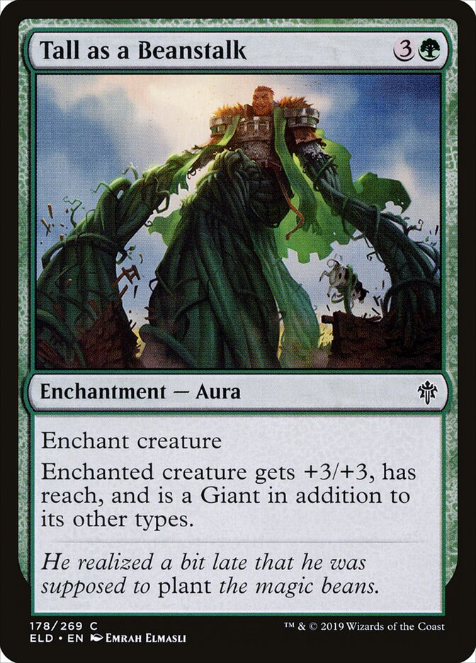 Tall as a Beanstalk - carta Magic The Gathering
