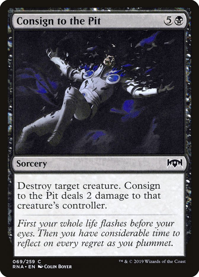 Consign to the Pit - carta Magic The Gathering