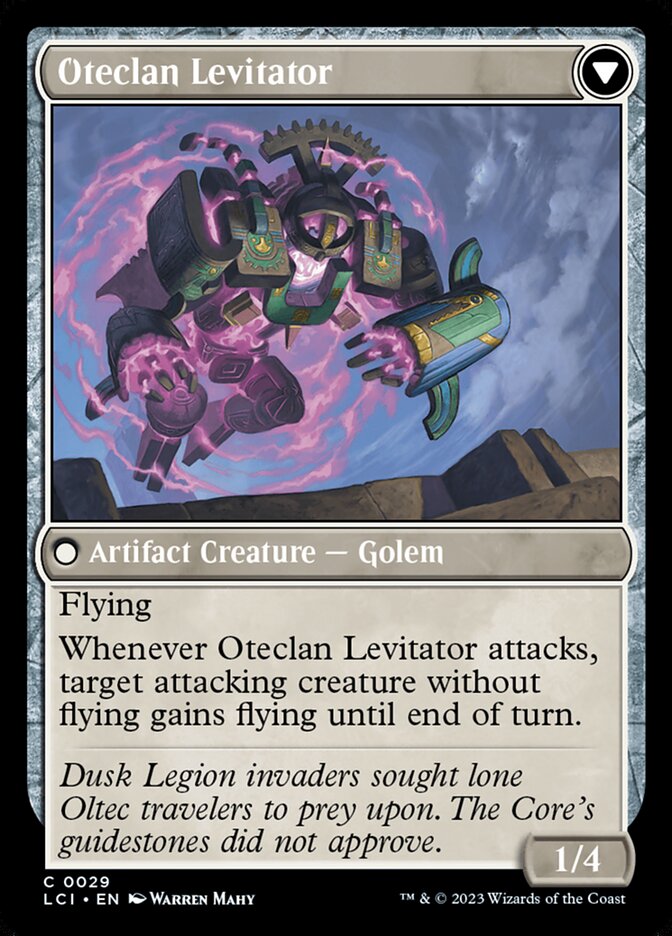 Oteclan Levitator - carta Magic The Gathering