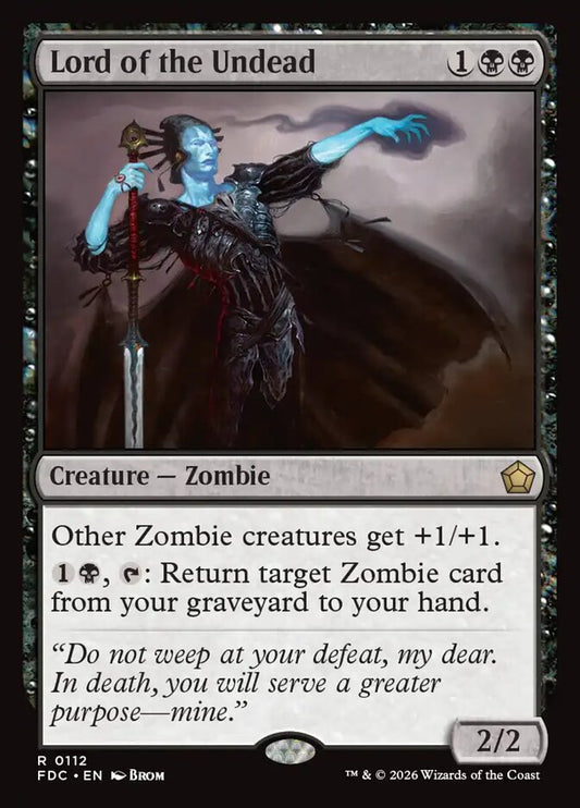 Lord of the Undead - carta Magic The Gathering