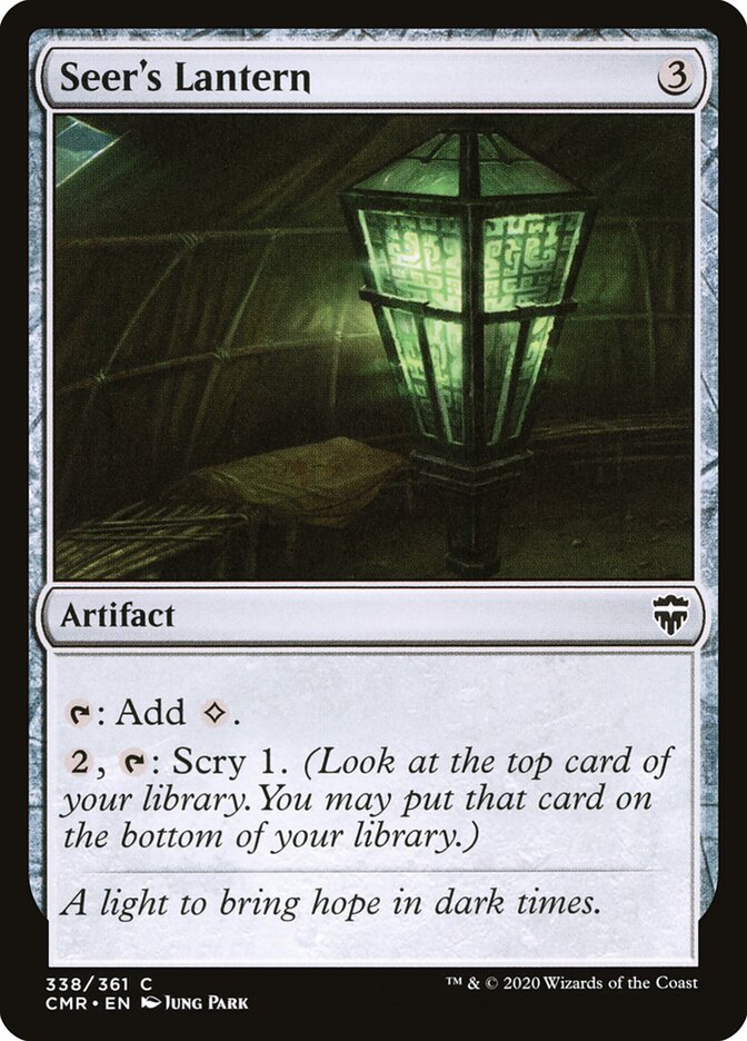 Seer's Lantern - carta Magic The Gathering