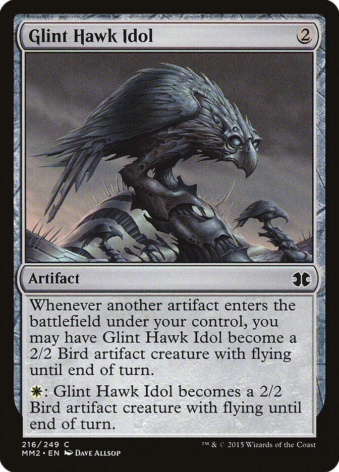 Glint Hawk Idol - carta Magic The Gathering